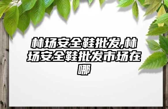 林場安全鞋批發(fā),林場安全鞋批發(fā)市場在哪