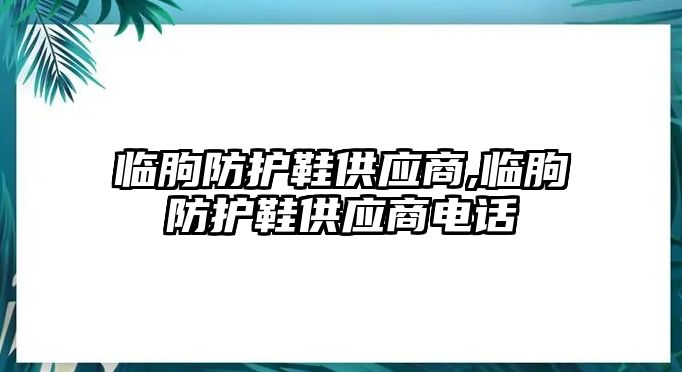 臨朐防護(hù)鞋供應(yīng)商,臨朐防護(hù)鞋供應(yīng)商電話