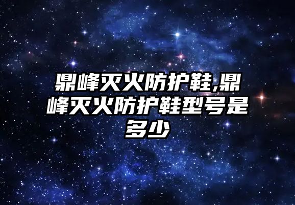 鼎峰滅火防護鞋,鼎峰滅火防護鞋型號是多少