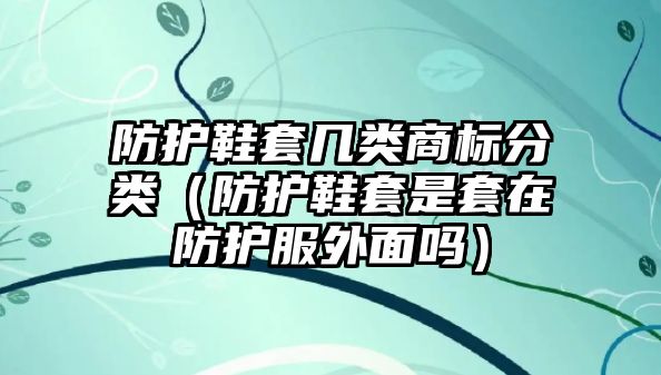 防護(hù)鞋套幾類商標(biāo)分類（防護(hù)鞋套是套在防護(hù)服外面嗎）