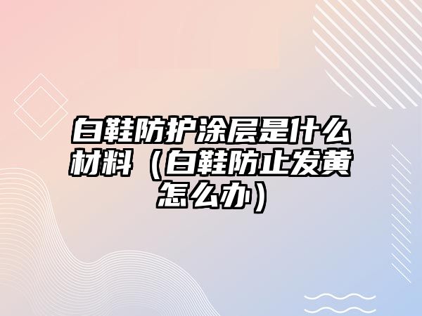 白鞋防護(hù)涂層是什么材料（白鞋防止發(fā)黃怎么辦）